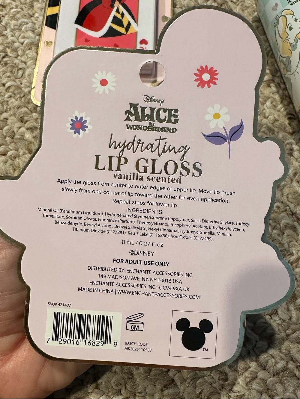Disney Alice in Wonderland Girls’ Beauty Set - Picture 6 of 9